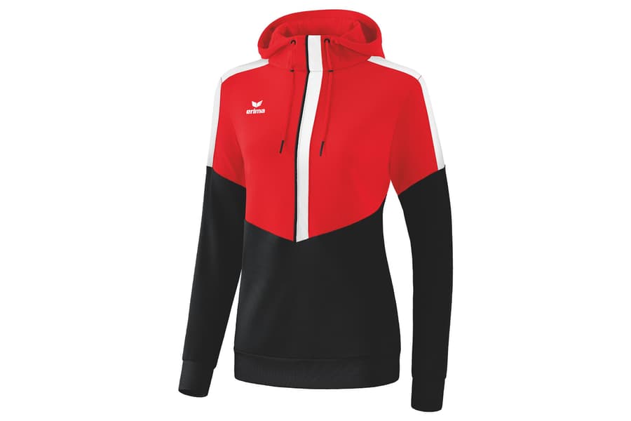 Damen Kapuzenpullover erima Squad, Gr. 34